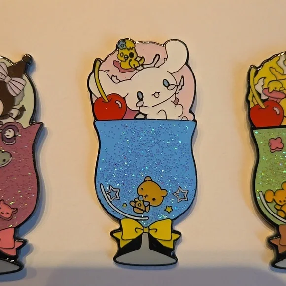 Cute Hello Kitty Enamel Pin Set - Picture 5 of 10